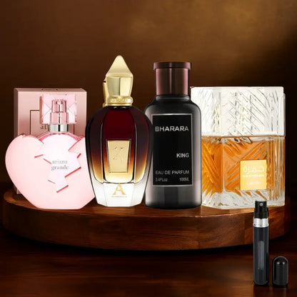Set de 4 Perfumes | Thank u Next, King, Alexandria 2, Khamrah